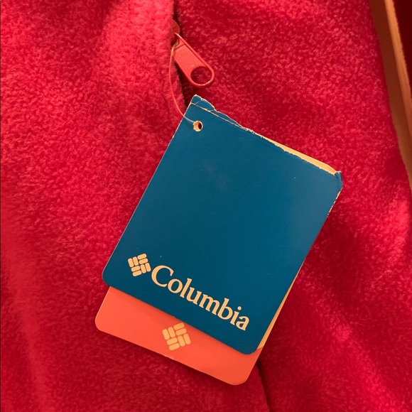 Columbia Ladies Breast Cancer Supporter Fleece Full Zip Jacket 🩷 - Picture 7 of 16
